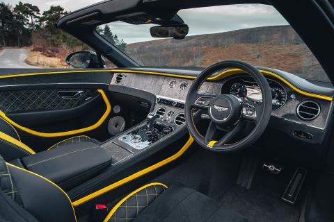 Bentley Continental GTC Speed interieur