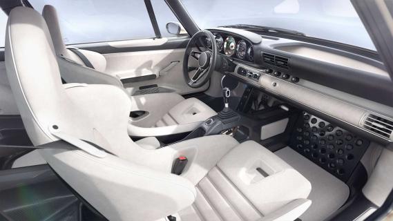 Singer DLS-T (Porsche 911) interieur dashboard
