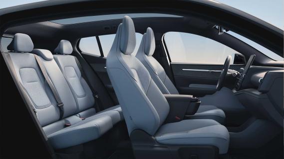 Volvo EX30 (2023) interieur zijkant