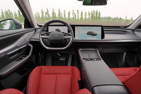 Xpeng P7 AWD Performance (2023) interieur overzicht