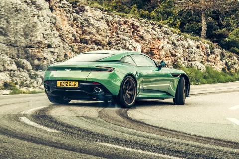 Aston Martin DB12 drift