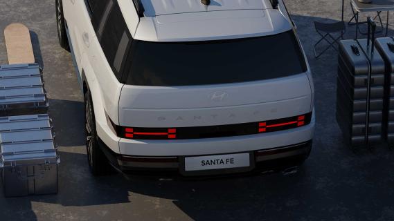 Hyundai Santa Fe (2023) achterklep