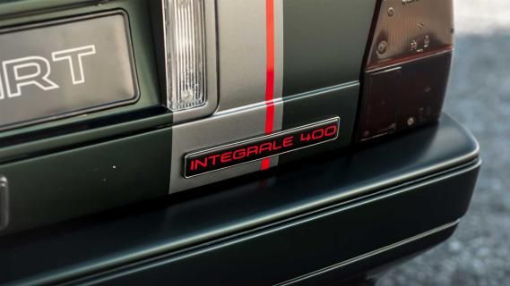 Lancia Delta HF Integrale Manhart restomod badge