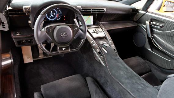 Lexus LFA interieur