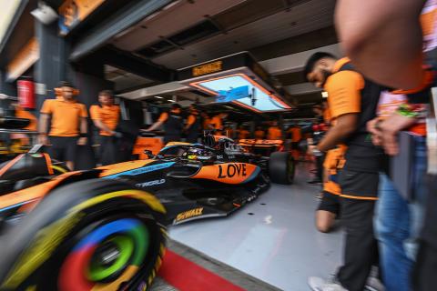 Formule 1 Zandvoort 2023 - McLaren - Piastri pits