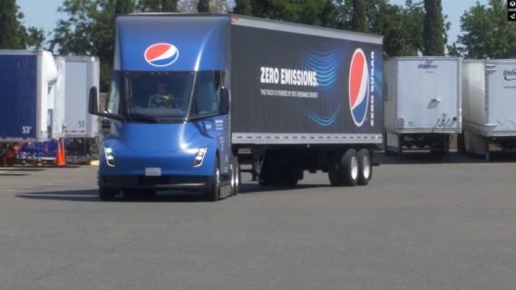 Pepsi deelt de eerste (positieve) ervaringen met elektrische vrachtwagens van Tesla