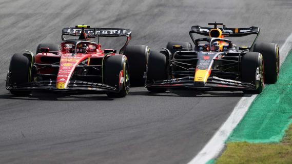 Sainz en Verstappen GP van Italië 2023