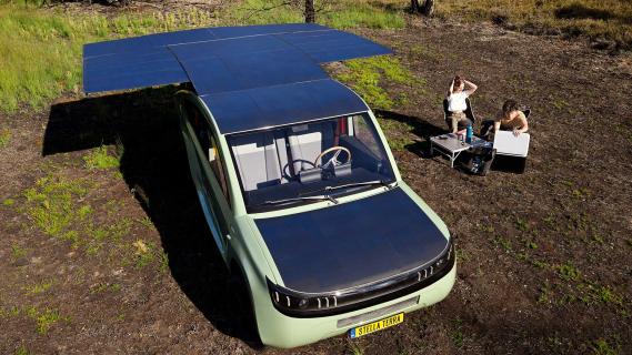 Offroad zonneauto TU Eindhoven