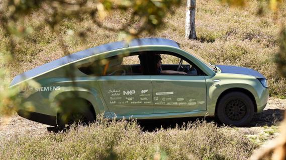 Offroad zonneauto TU Eindhoven