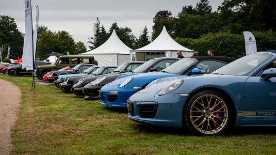 Wheels at the Palace 2023: Porsches