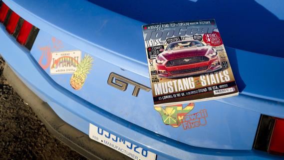 Ford Mustang GT TopGear magazine
