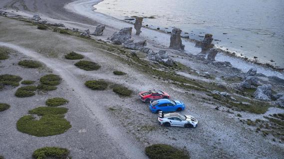 Civic Type R HUracan Sterrato 911 GT3 RS zij strand 2