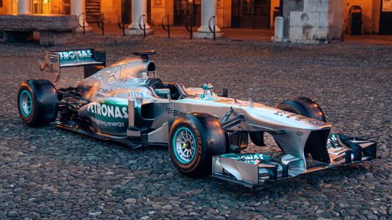 Mercedes-AMG Petronas F1 W04 F1-auto Hamilton 2013