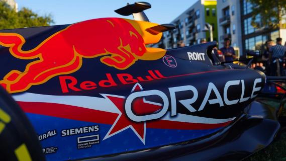 GP van Amerika 2023 Red Bull speciale livery sidepod