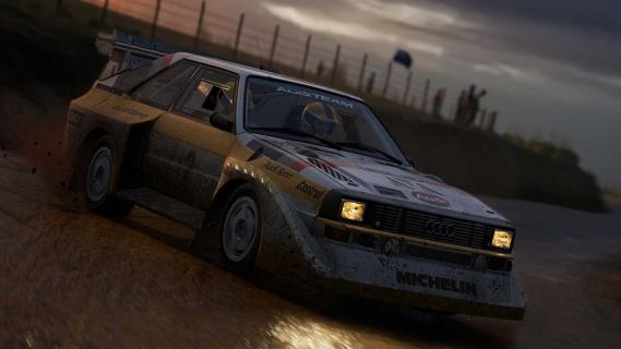 EA Sports WRC-game screenshot Audi Quattro