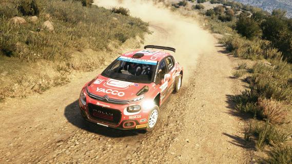 EA Sports WRC-game screenshot Citroën