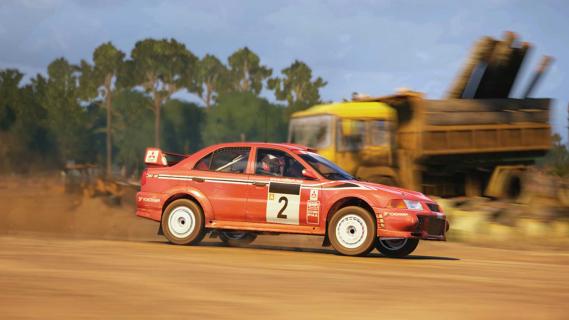 EA Sports WRC-game screenshot Mitsubishi