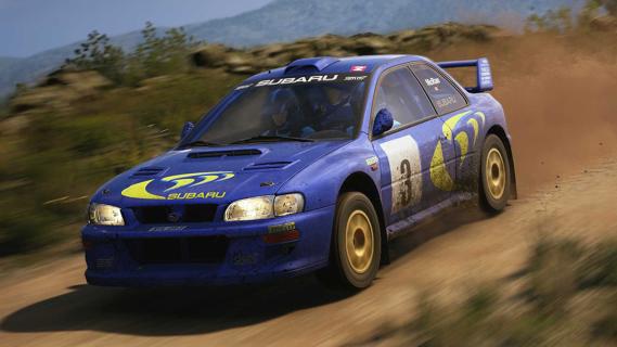 EA Sports WRC-game screenshot Subaru Impreza