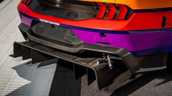 Ford Mustang GT3 diffuser