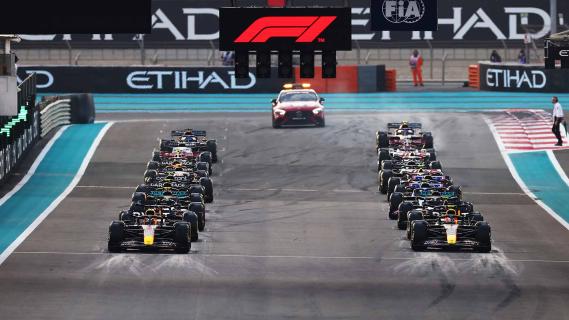 GP van Abu Dhabi 2022 start