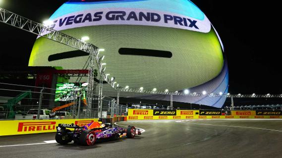 GP van Las Vegas 2023 Verstappen sphere