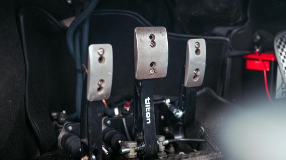 Porsche 912C Kamm Manufaktur interieur pedalen