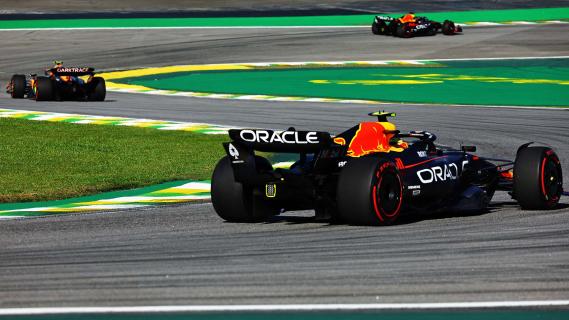 Sprintrace van de GP van Brazilië 2023: twee Red Bulls en een McLaren