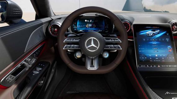 nieuwe Mercedes-AMG SL 63 S E Performance (2023) interieur