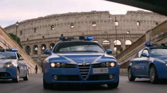 Mission: Impossible Dead Reckoning Part One politie Alfa Romeo