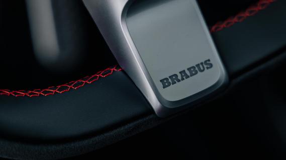 Smart #3 Brabus interieur stuur detail Brabus