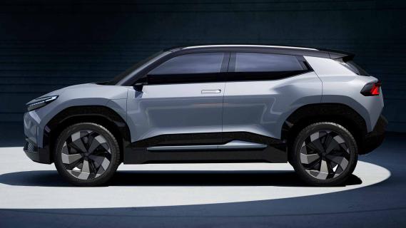 Toyota Urban SUV Concept 2023 zijkant