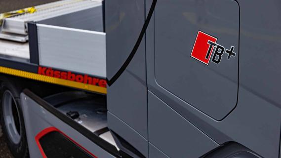 DAF TB+ RS-dealer vrachtwagen TB+ badge