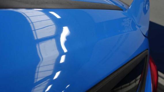 Ford Focus RS bij Domeinen close-up