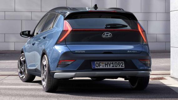 Hyundai Bayon facelift (2024) schuin achter