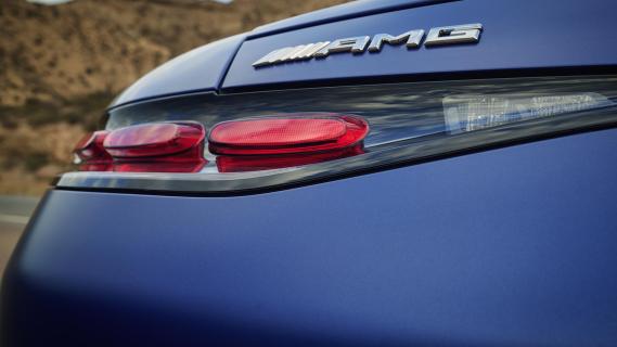 Mercedes-AMG GT 63 achterlicht badge