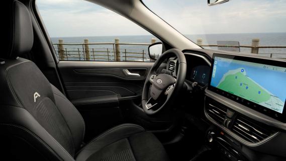 Dashboard en scherm Ford Kuga Facelift 2024