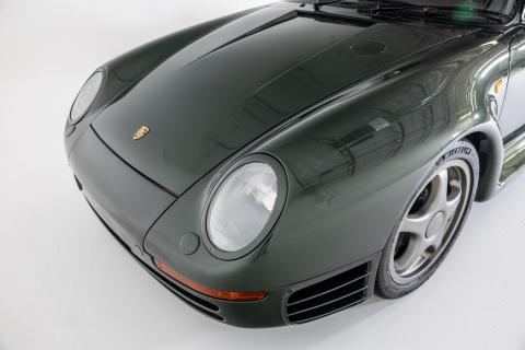 Porsche 959 closeup voorkant