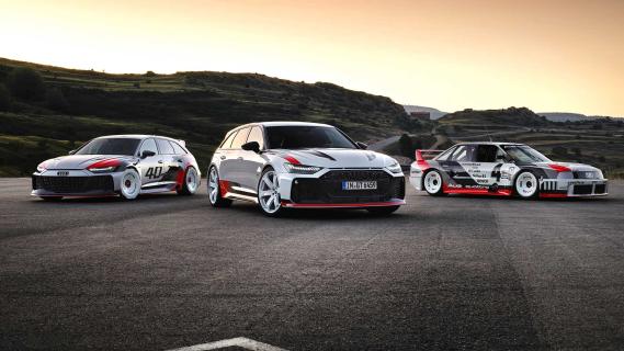 Audi RS 6 GT (2024) en 90 IMSA en rs6 GTO