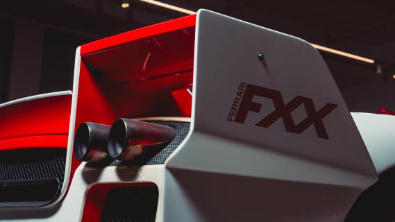 Ferrari FXX achtervleugel Ferrari XX