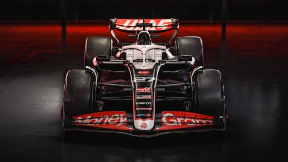 Haas F1 VF24 voor