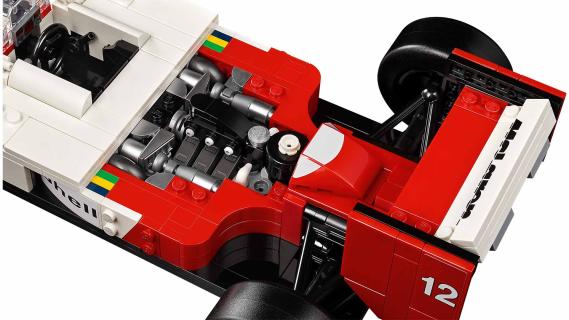 Lego F1-auto Senna McLaren MP4/4 motor