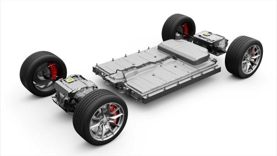 Elektrische Dodge Charger 2024 batterij en platform