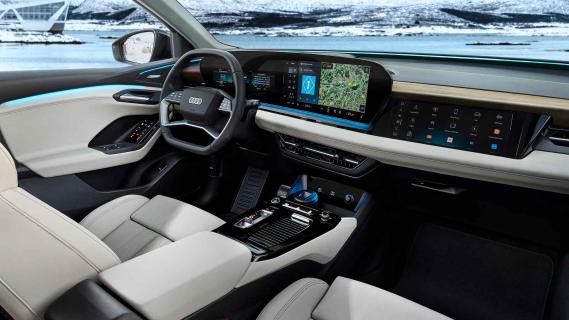 Audi Q6 e-tron interieur overzicht
