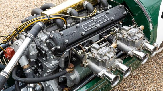 Eerste F1-auto Lotus motor