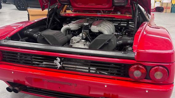 Ferrari F512M Gerhard Berger gestolen teruggevonden motor