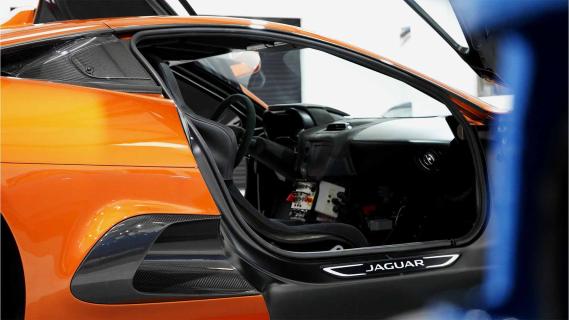 Jaguar C-X75 straatlegale Ian Callum deur open