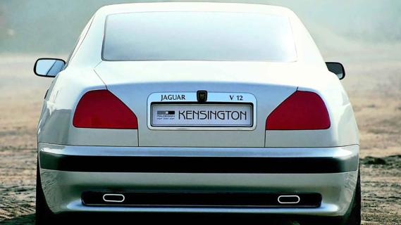 Jaguar Kensington conceptauto achterkant