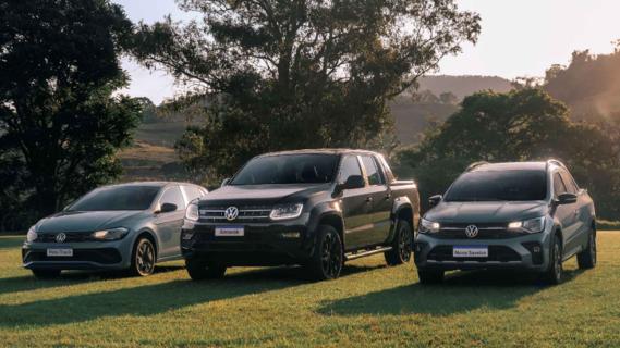 Volkswagen Polo Track Robust Brazilië schuin voor met pick-ups