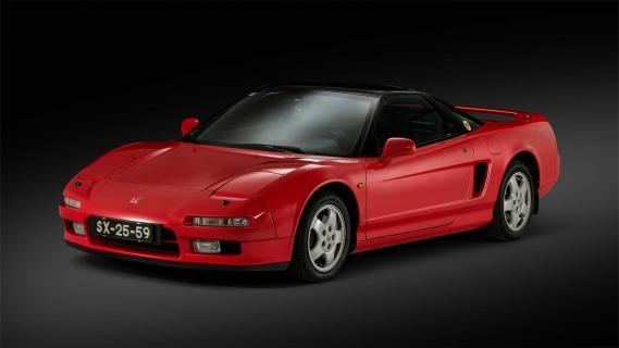 NSX Honda Senna schuinvoor