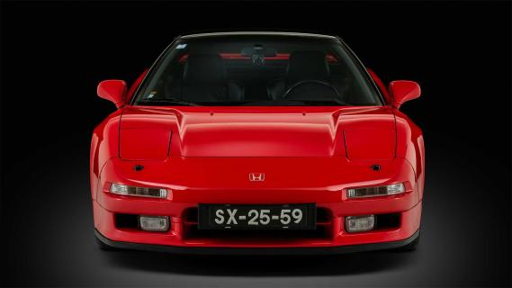 NSX Honda Senna voorkant